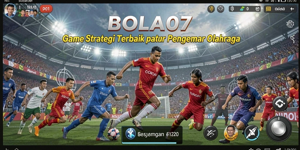 Screenplay BOLA07 menampilkan aksi permainan strategi yang mendebarkan.