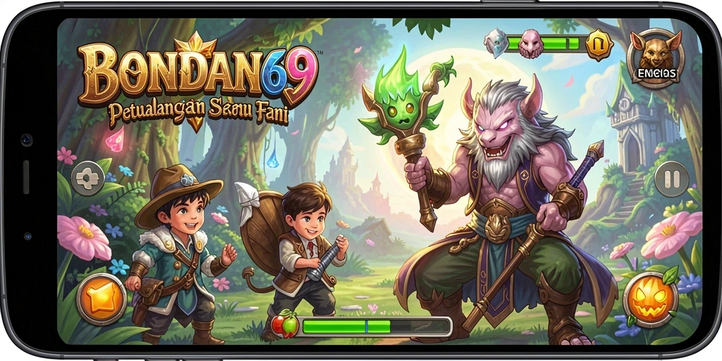 Screenshot BONDAN69 menampilkan aksi seru dalam gameplay petualangan.
