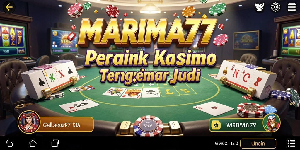 Tampilan gameplay <strong>MARIMA77</strong> yang penuh warna dan menarik.