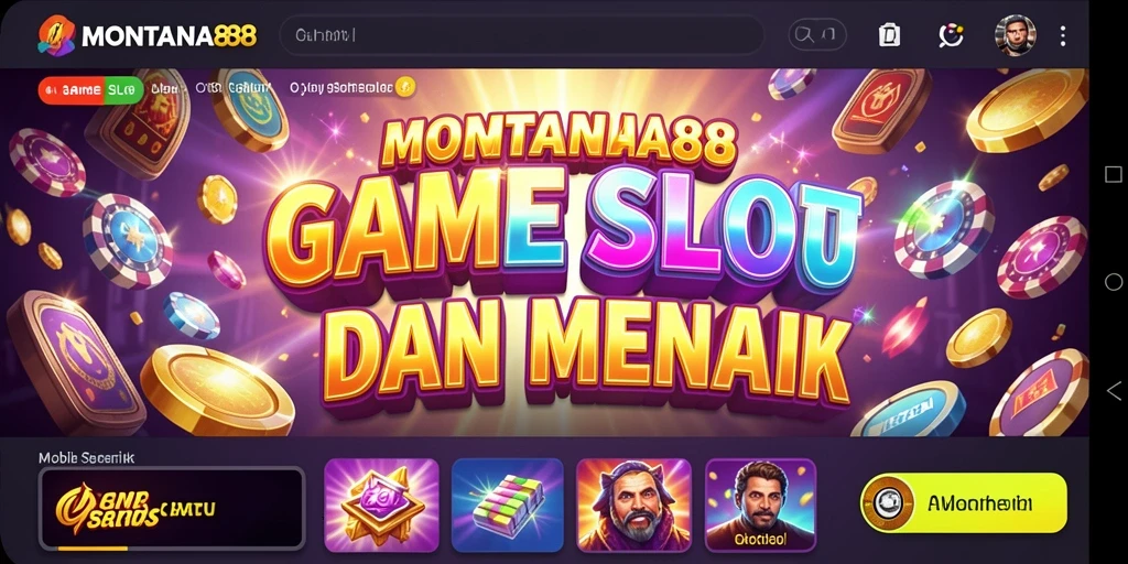 Tampilan gameplay Slot di MONTANA88 yang mendebarkan.