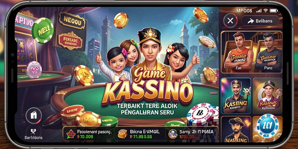 Tampilan gameplay Kasino yang mendebarkan di MPO08.