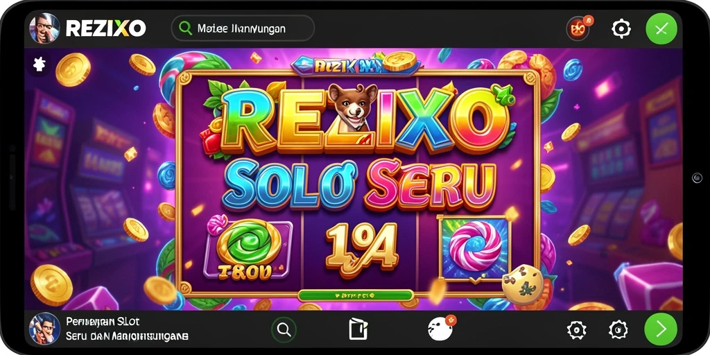 Tampilan gameplay seru dari REZIXO yang menggoda.