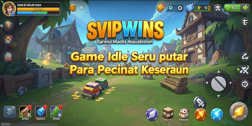 Tampilan gameplay SVIPWINS yang sederhana dan memikat.
