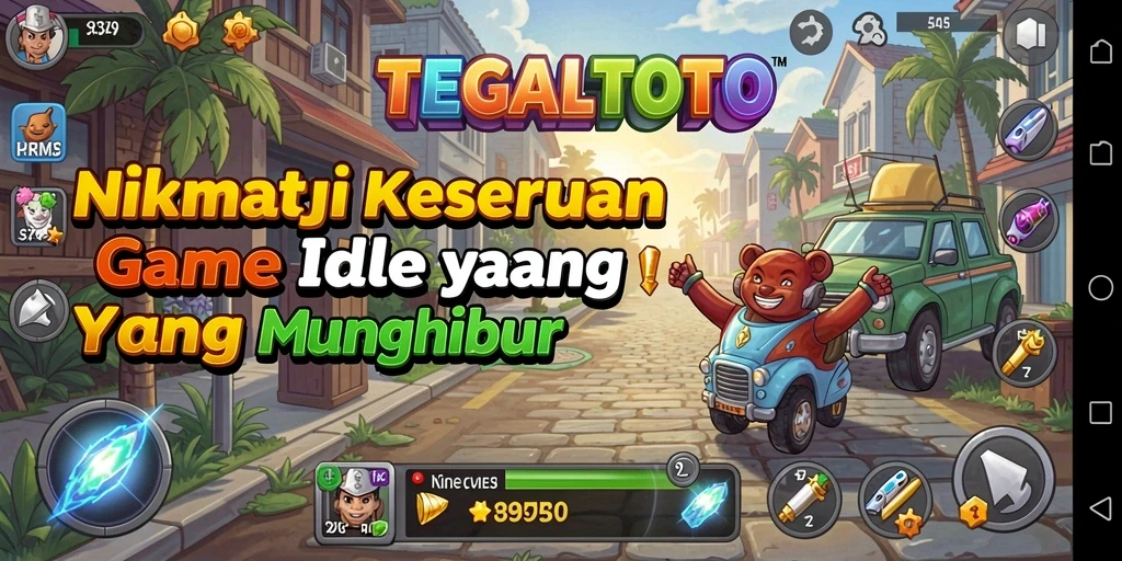 Tampilan gameplay TEGALTOTO yang mengasyikkan dalam kategori Idle.